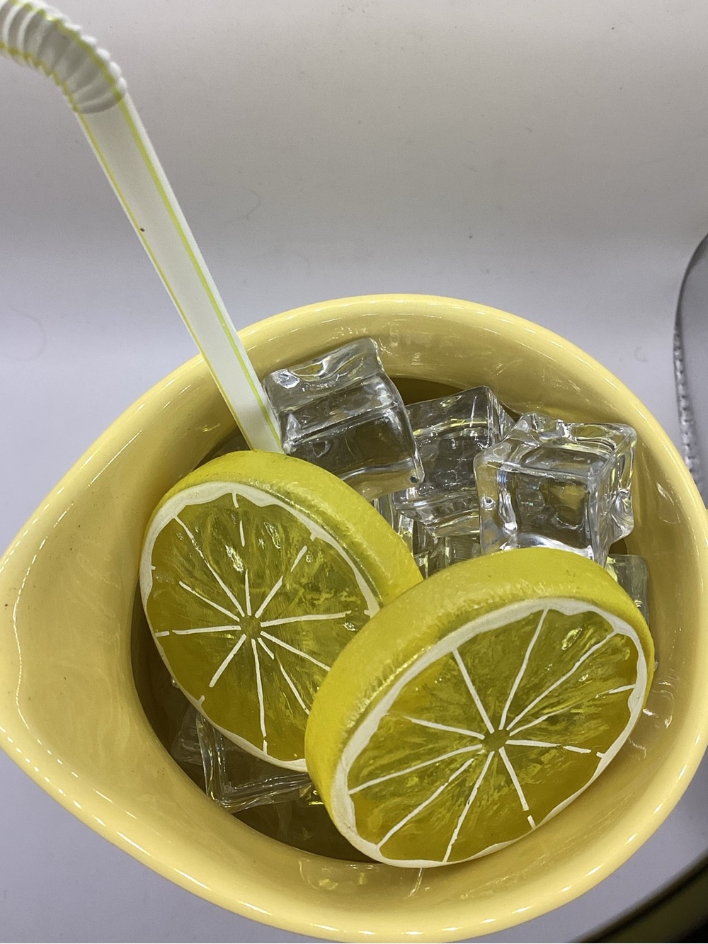 Rae Dunn Yellow 'LEMONADE' Ceramic Pitcher - Picture 2 of 4